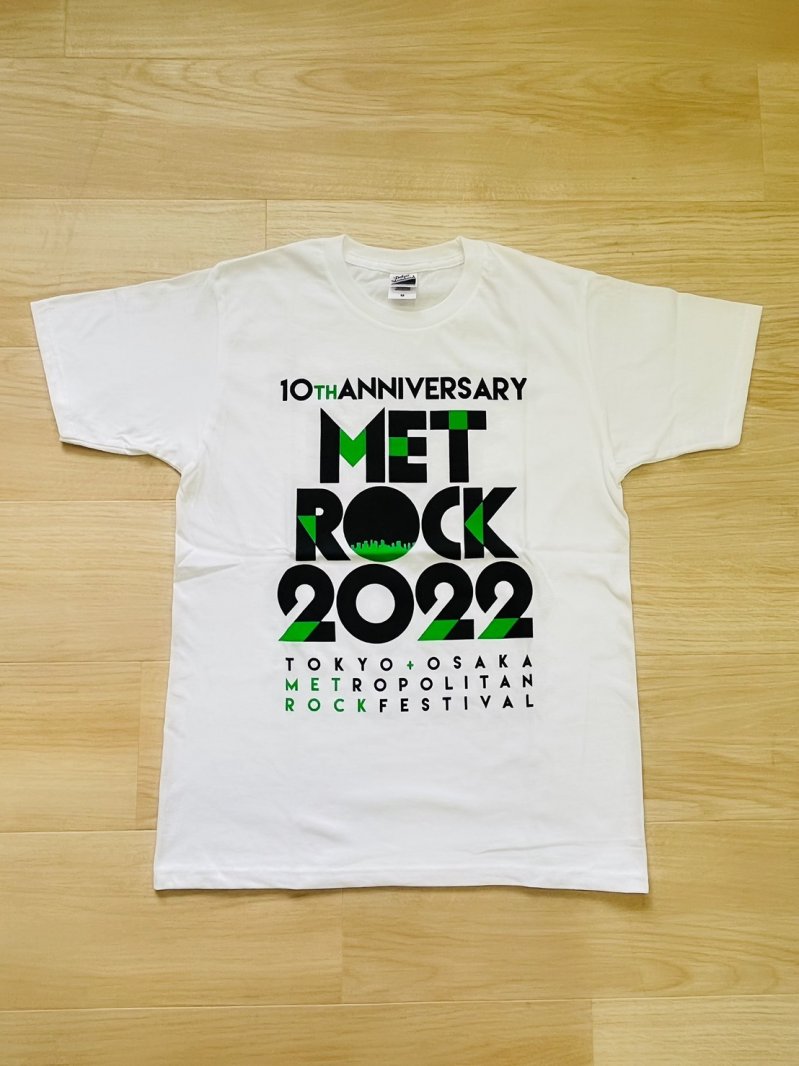 METROCK2022オフィシャルTシャツ （表）