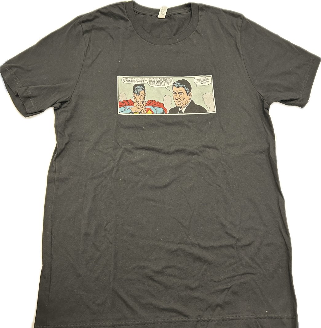 「5ヶ月連続！DCヒーロー：映画『スーパーマン』公開記念特集」「スーパーマン」Tシャツ